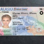 Alaska Driver license PSD Template