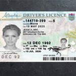 alberta driver license psd front