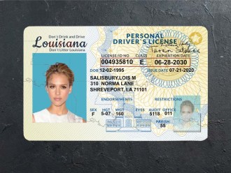 Louisiana dl psd front
