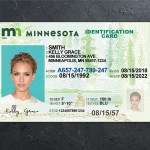 Minnesota ID Card PSD Template Download