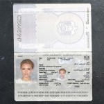 UAE Passport PSD Template
