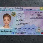 Idaho Driver license PSD Template