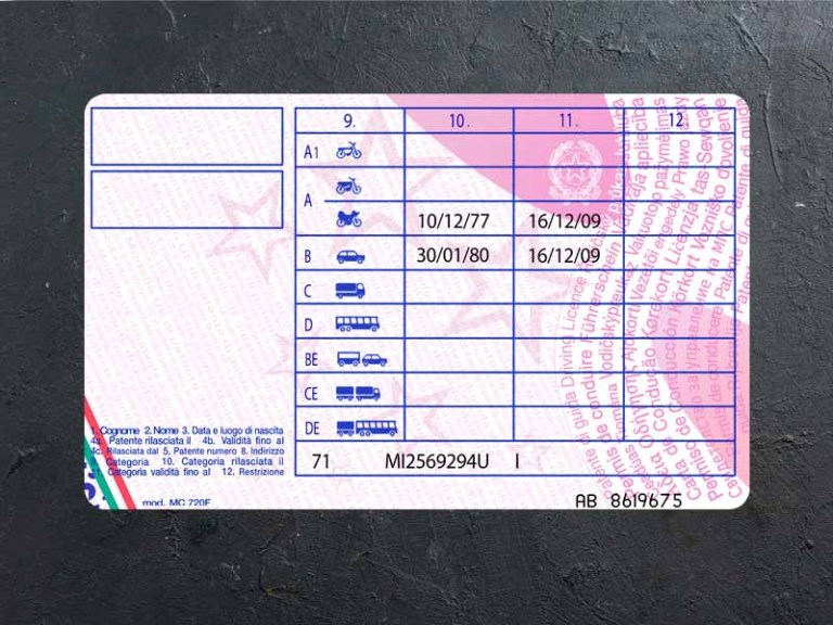 Italy DL psd back