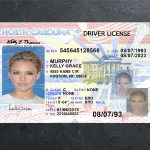 North Carolina Driver license PSD Template