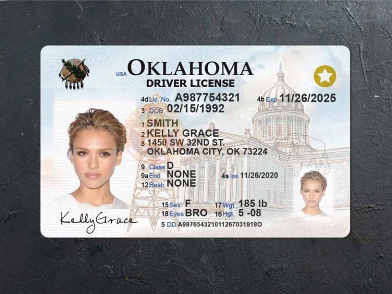 Oklahoma DL psd front