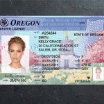 Oregon Driver license PSD Template