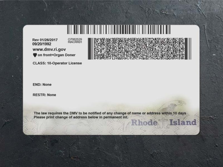 rhode island dl psd back