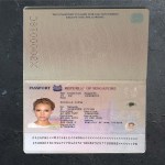 Singapore Passport PSD Template