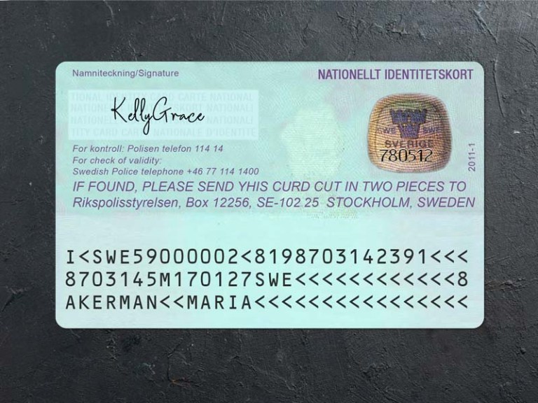 sweden id psd back