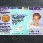 Sweden ID Card PSD Template Download